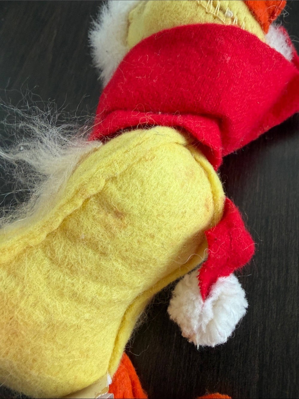 Vintage Annalee Yellow Duck with Red scarf - Picture 3 of 6